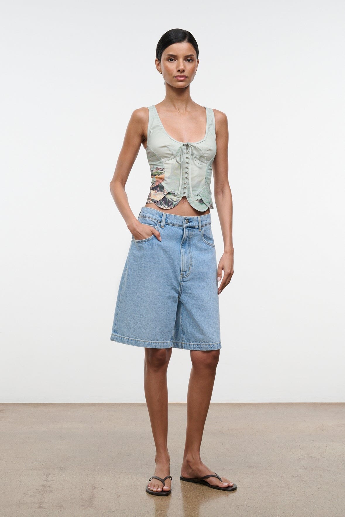 Vittoria Top Endless Summer | STAUD Exclusive