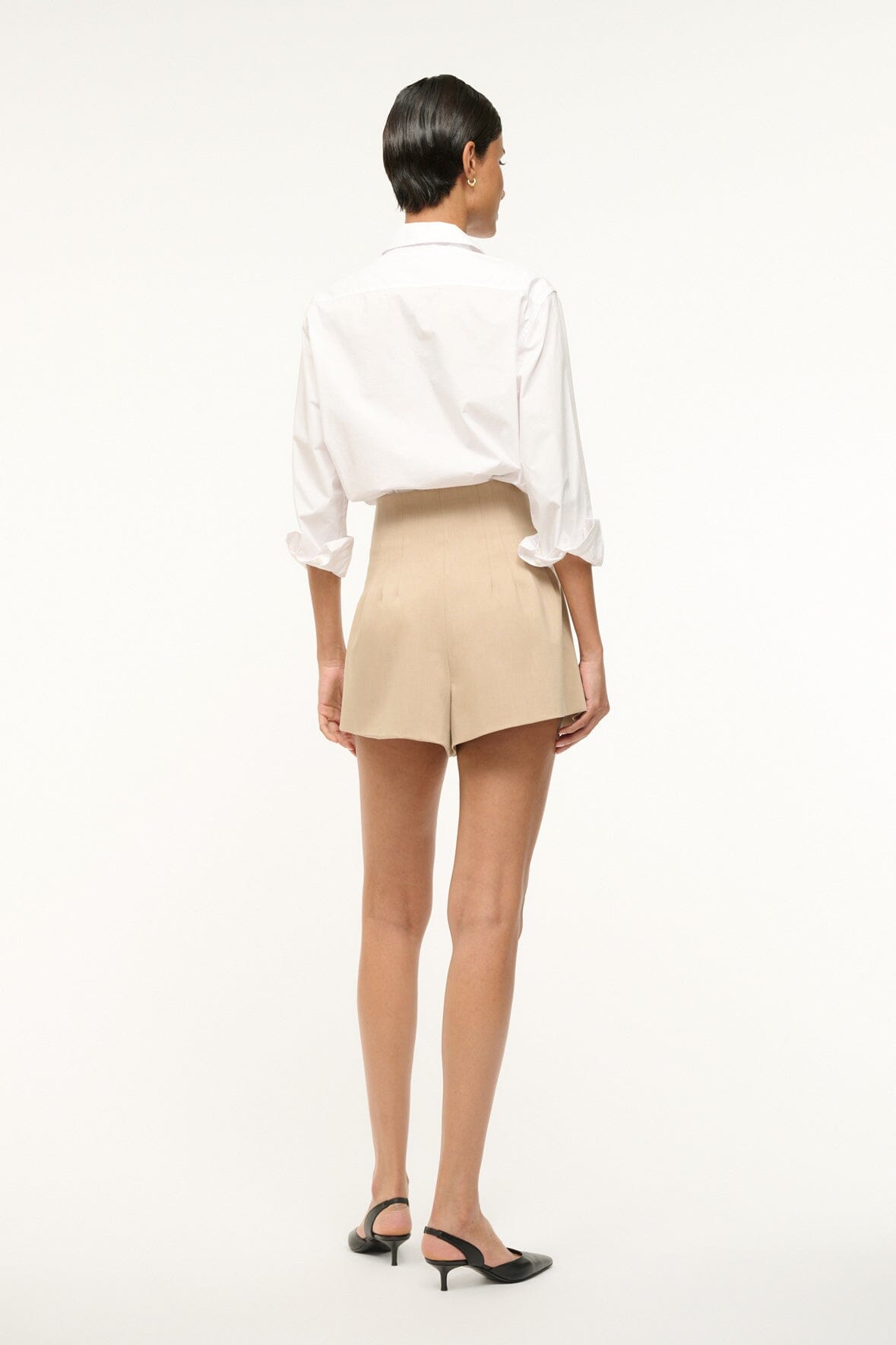 Magpie Shorts Stone | STAUD Popular