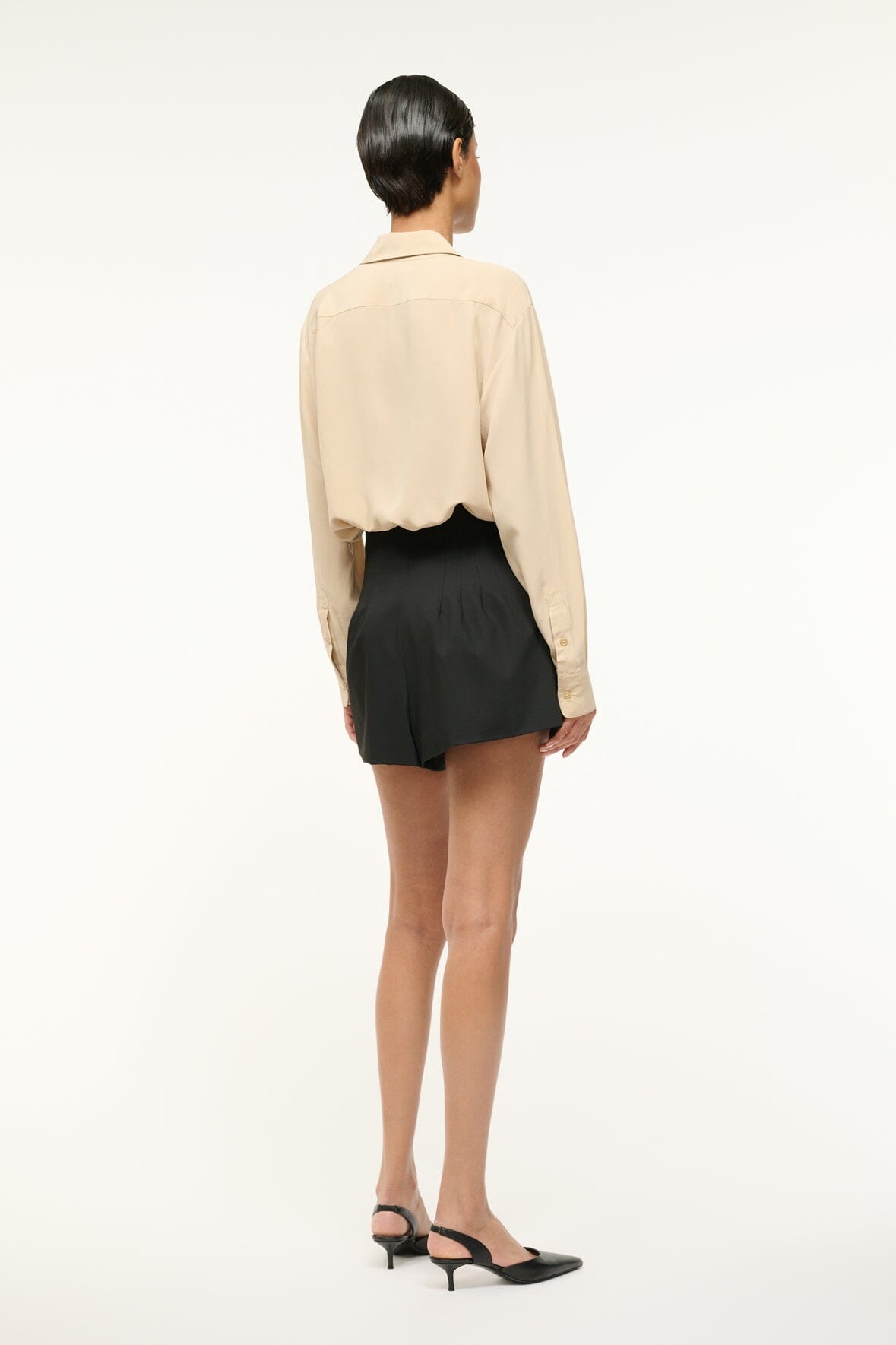 Magpie Shorts Black | STAUD Hot Sale