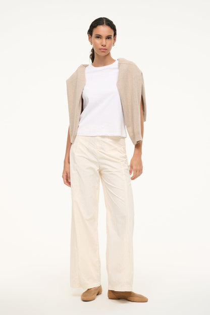 Adventure Pant Ivory | STAUD Everyday