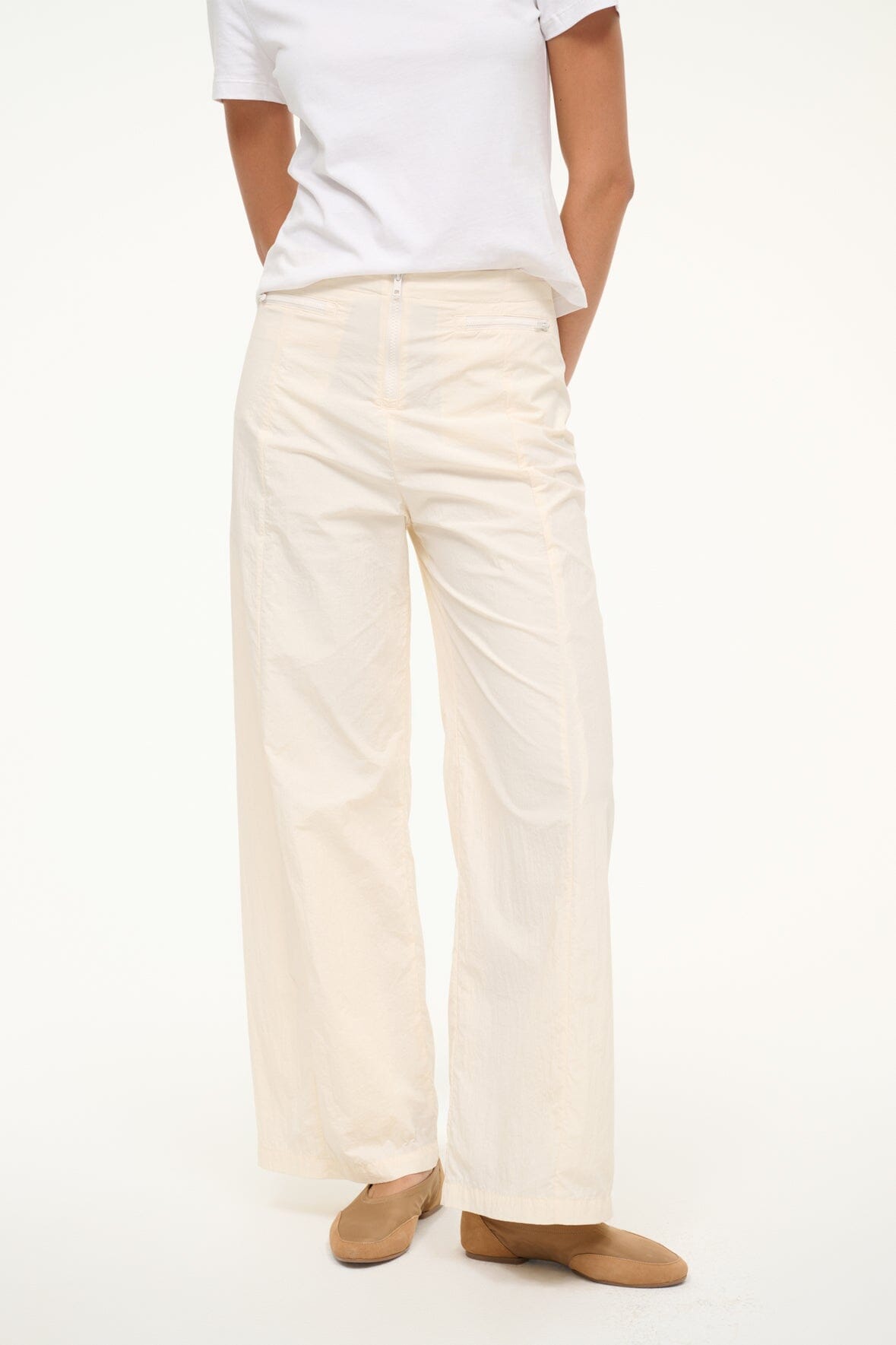 Adventure Pant Ivory | STAUD Everyday
