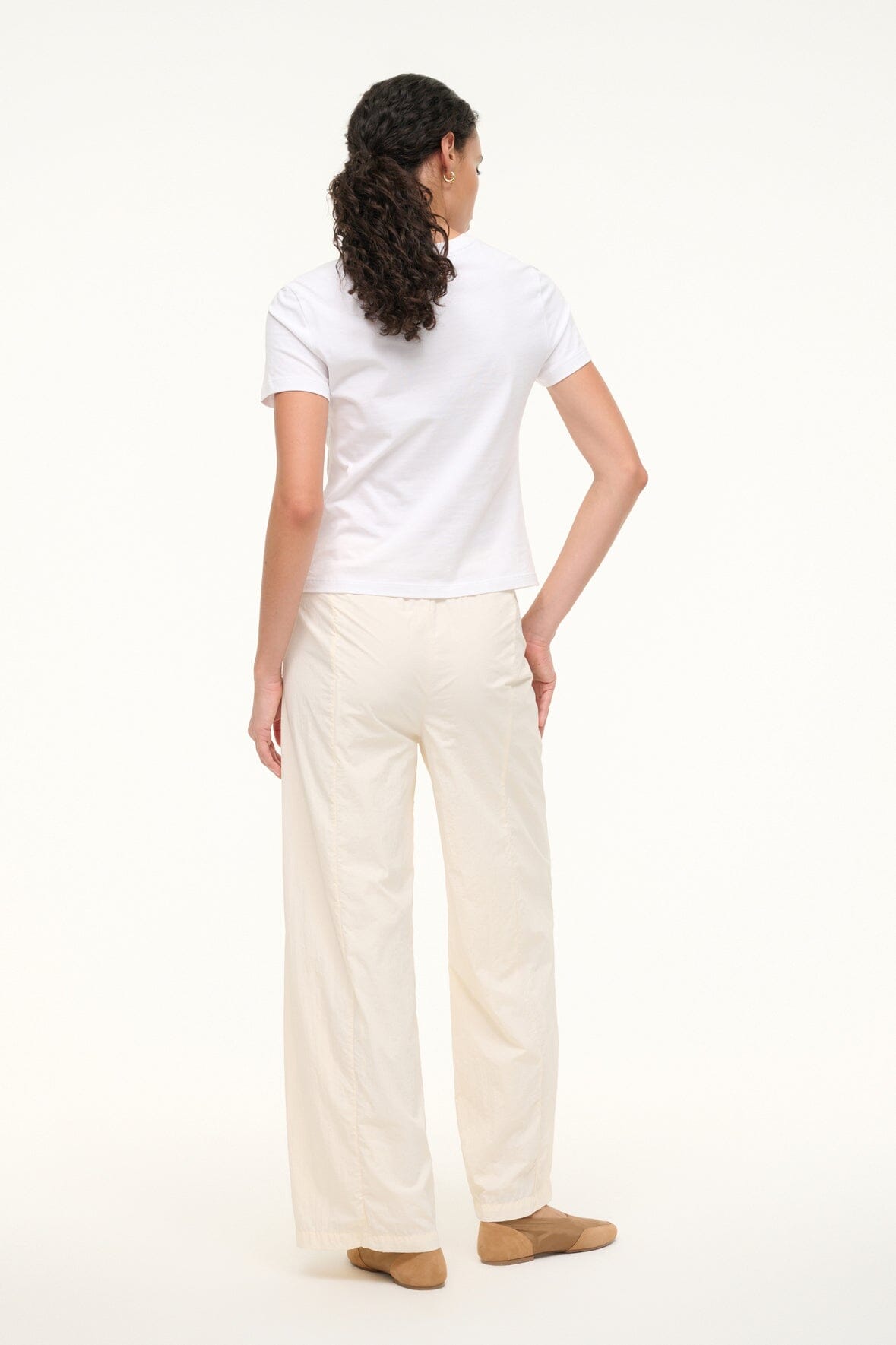 Adventure Pant Ivory | STAUD Everyday
