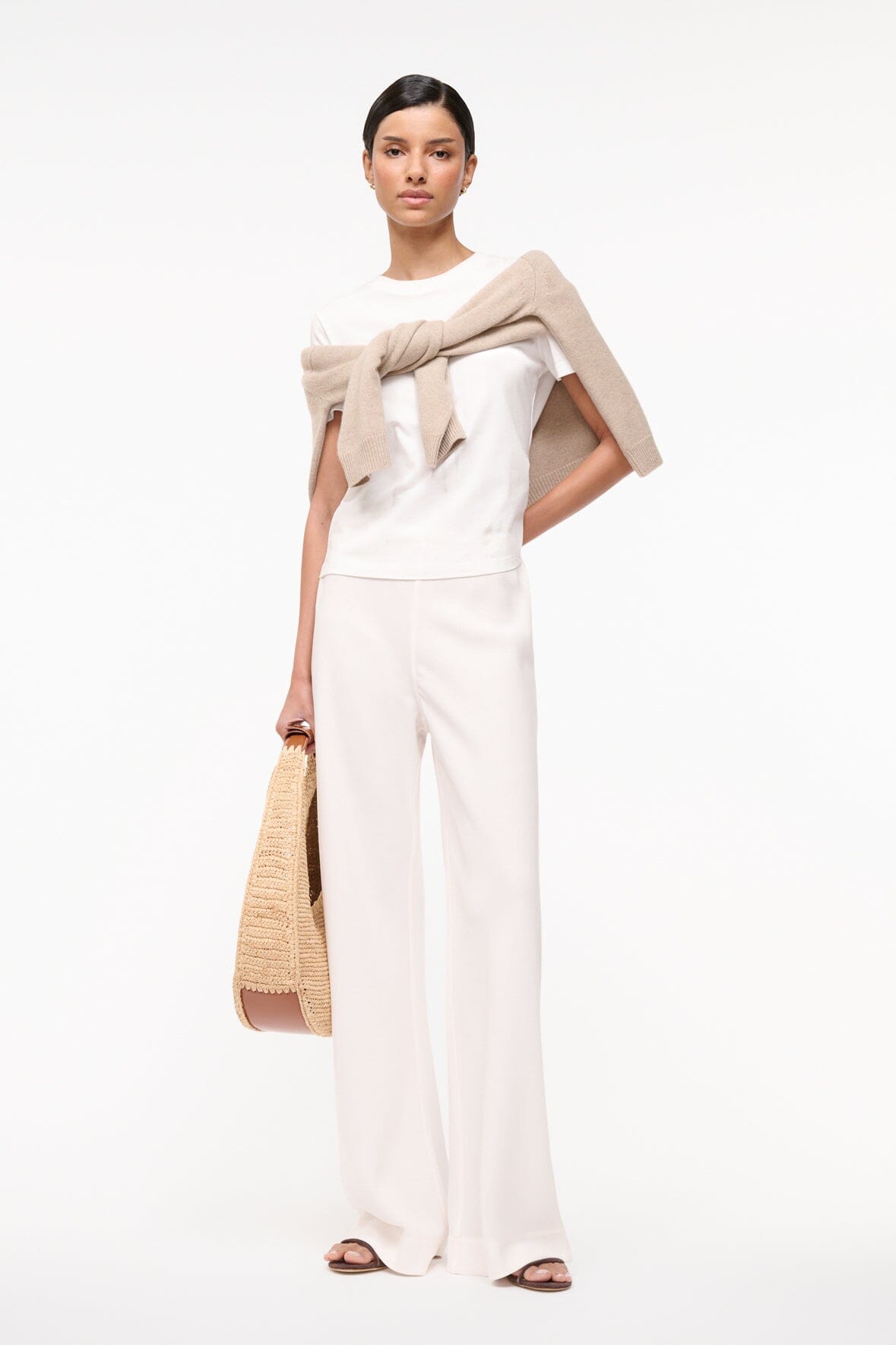 Stroll Pant Ivory | STAUD Value