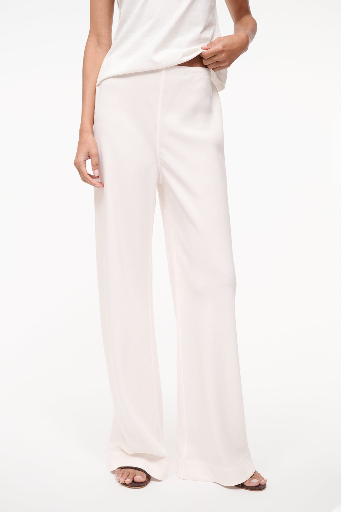 Stroll Pant Ivory | STAUD Value