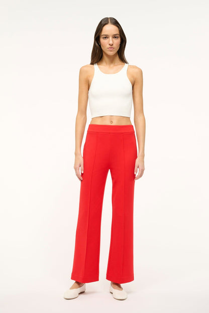 Knack Pant Red Rose | STAUD Latest