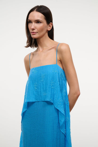 Valencia Dress Pacific | STAUD Premium