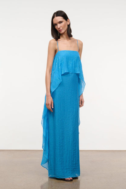 Valencia Dress Pacific | STAUD Premium