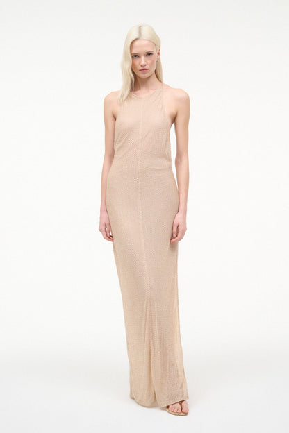 Rhea Dress Champagne | STAUD Best Seller