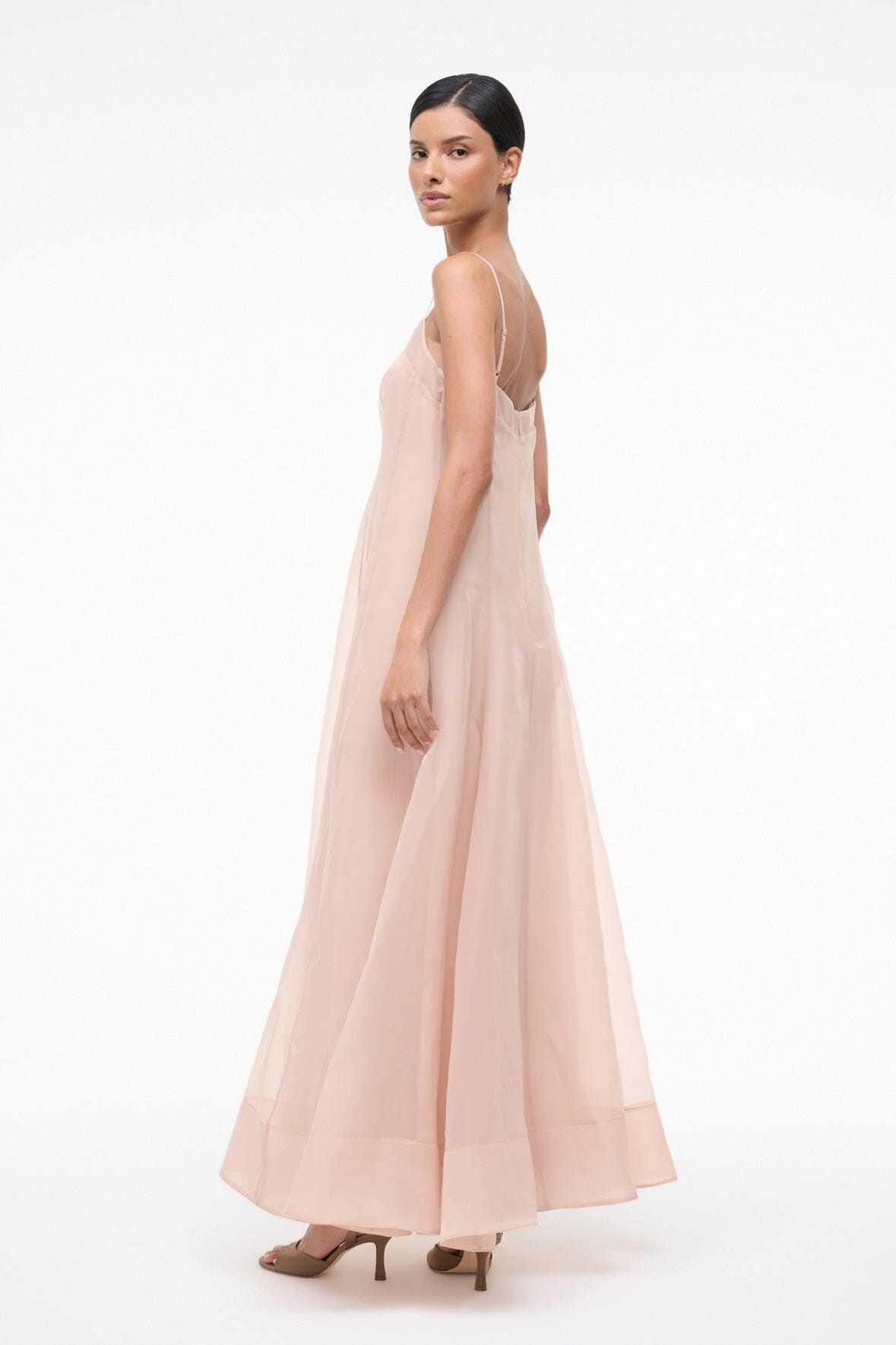 Gustav Dress Fawn | STAUD Essential