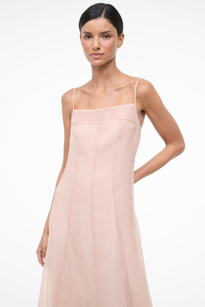 Gustav Dress Fawn | STAUD Essential