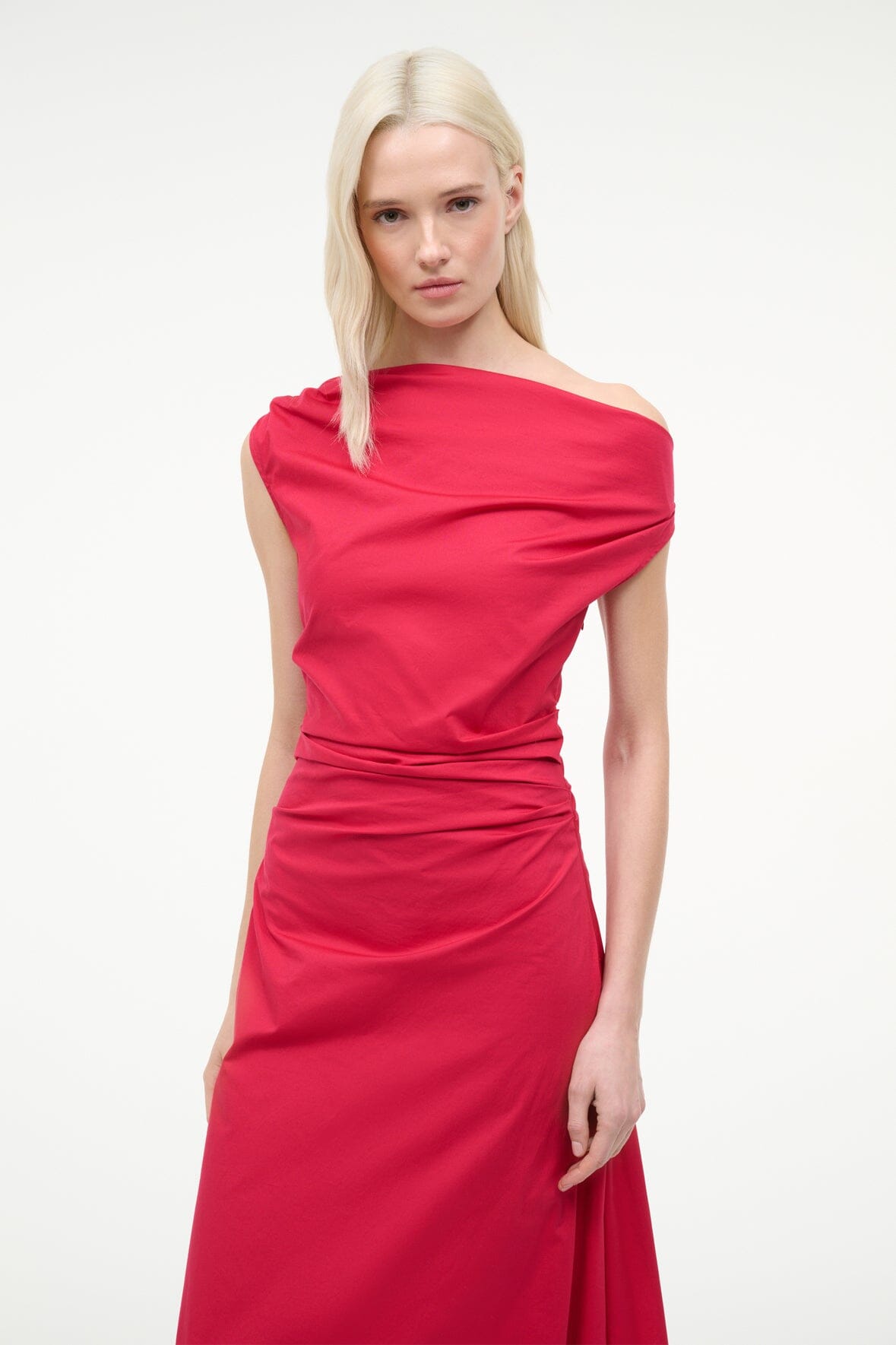 Phare Maxi Dress Cherry | STAUD Popular