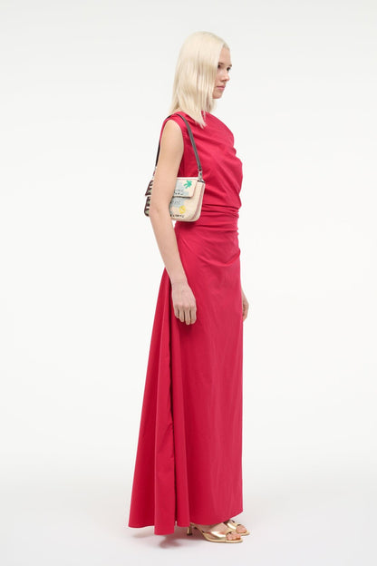 Phare Maxi Dress Cherry | STAUD Popular
