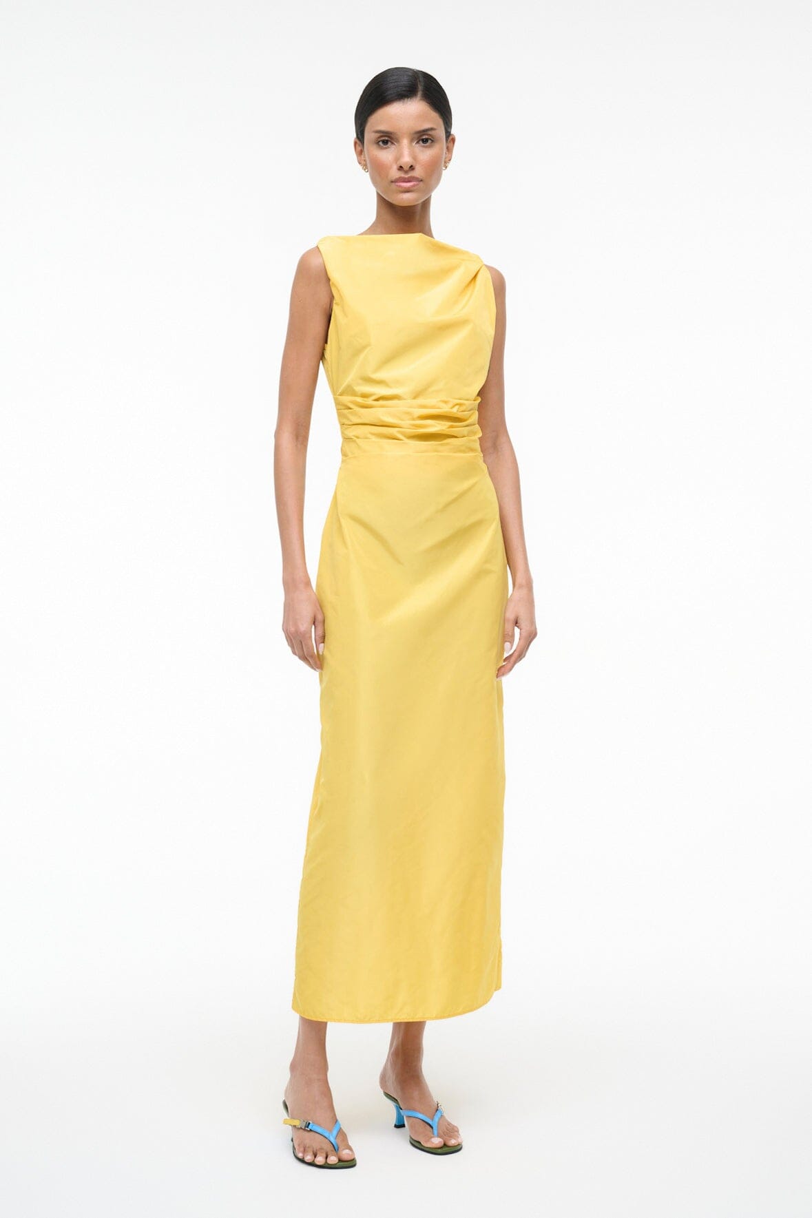 Callie Dress Sunshine | STAUD Top Pick