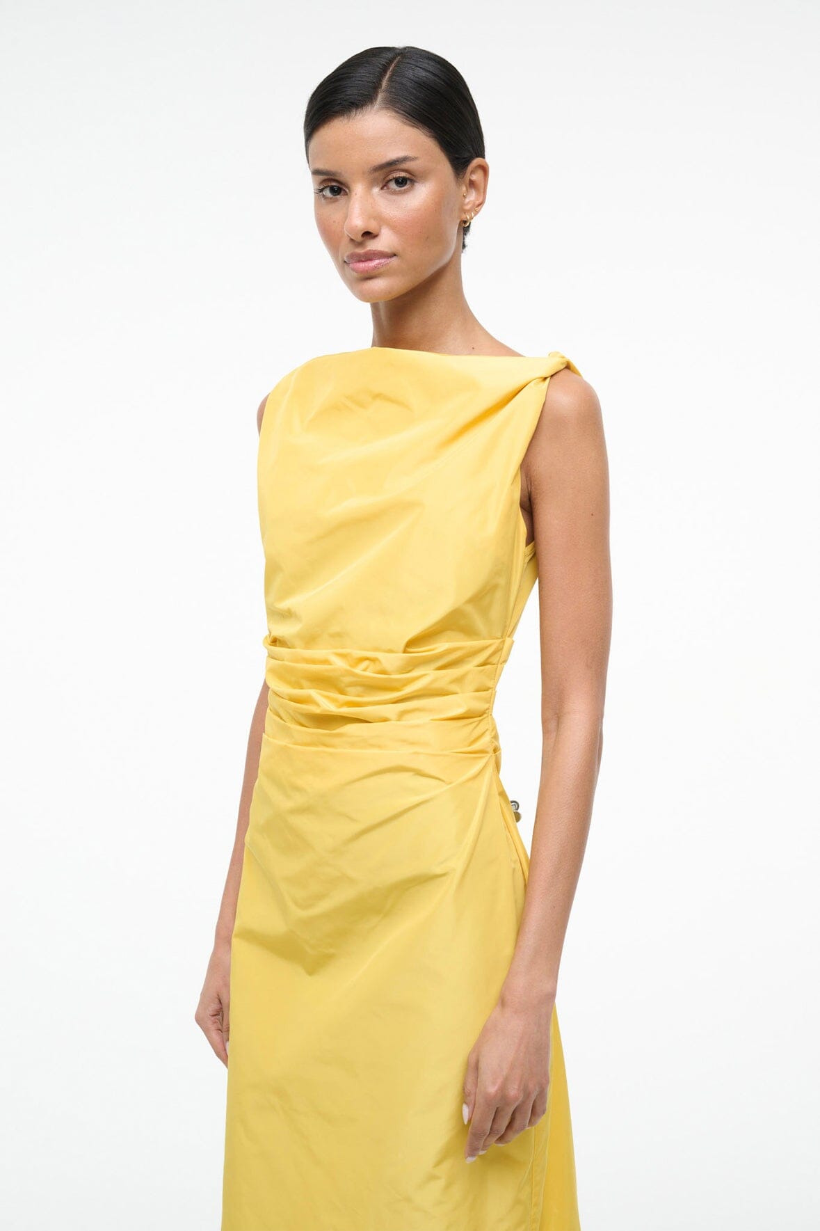 Callie Dress Sunshine | STAUD Top Pick