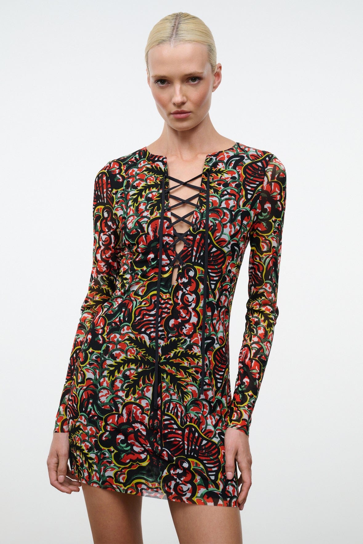 Reve Mini Dress Vibez | STAUD Great Value