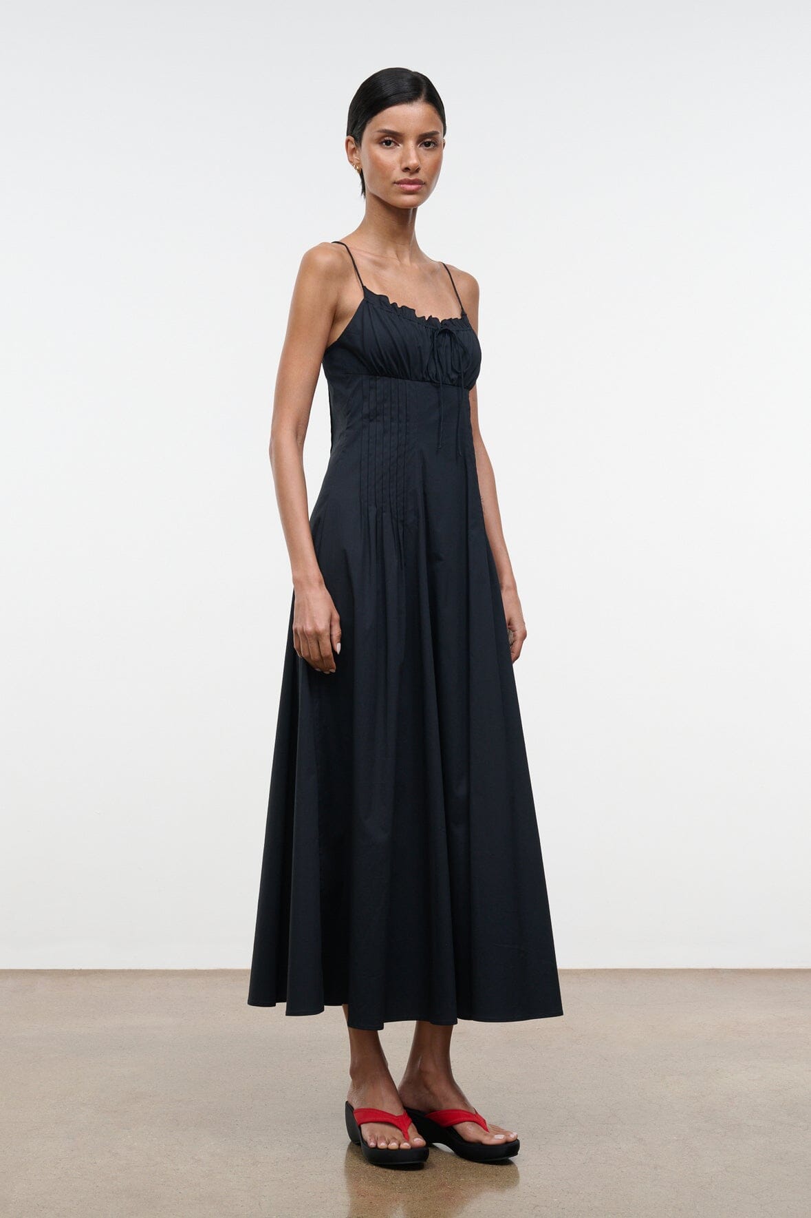 Margi Dress Black | STAUD Exclusive