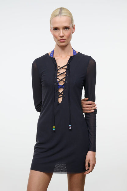 Reve Mini Dress Black | STAUD Hot Sale