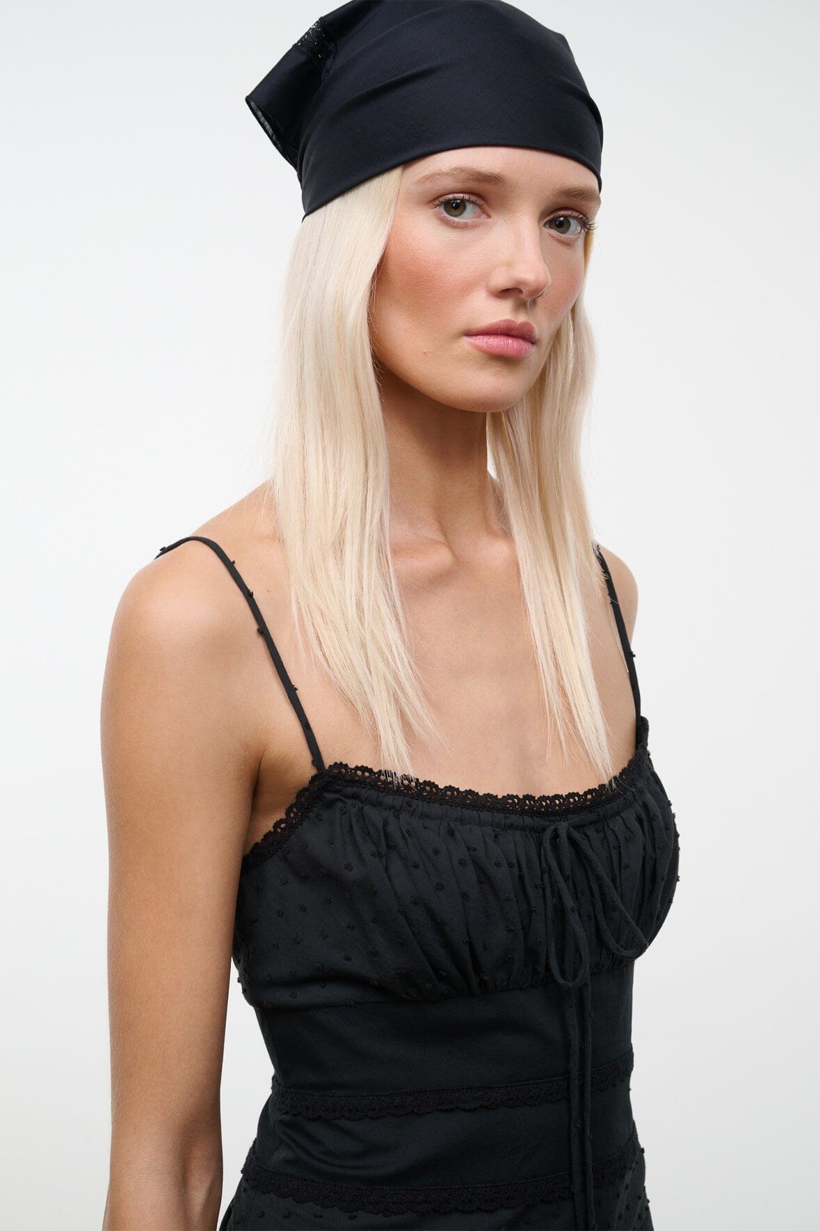 Halie Mini Dress Black | STAUD Deals