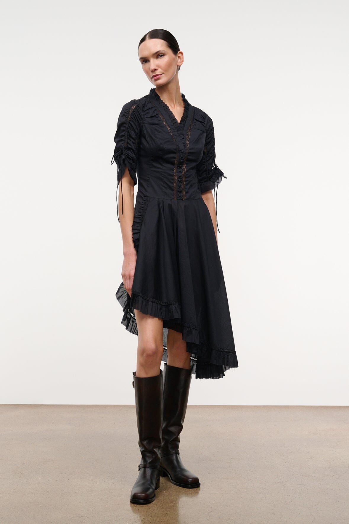 Paolina Dress Black | STAUD Everyday
