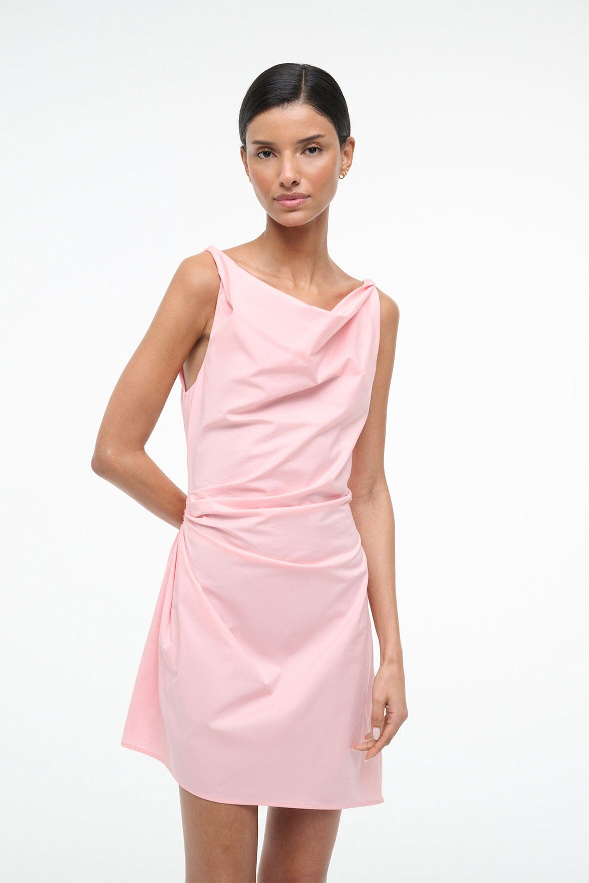 Callie Mini Dress Tulip | STAUD Popular