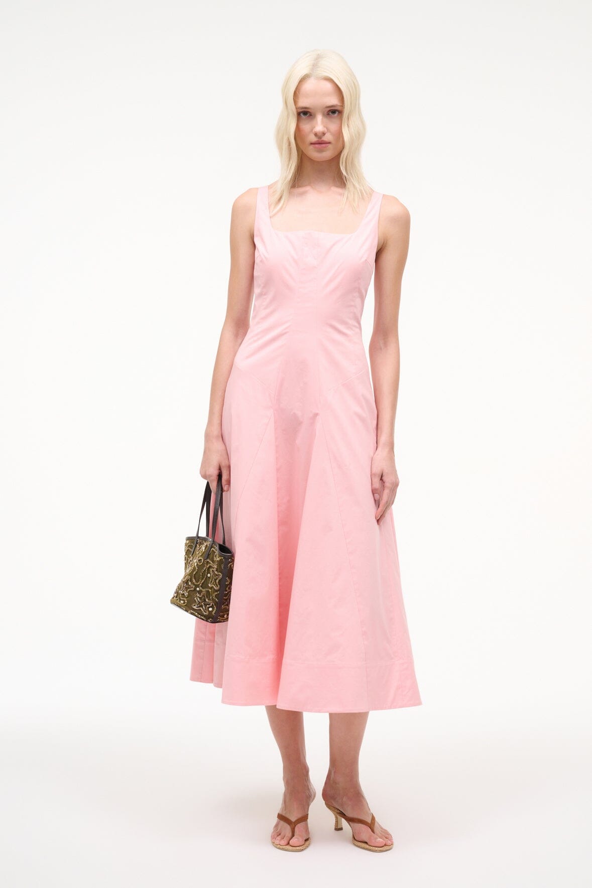 Willow Dress Tulip | STAUD Smart Buy