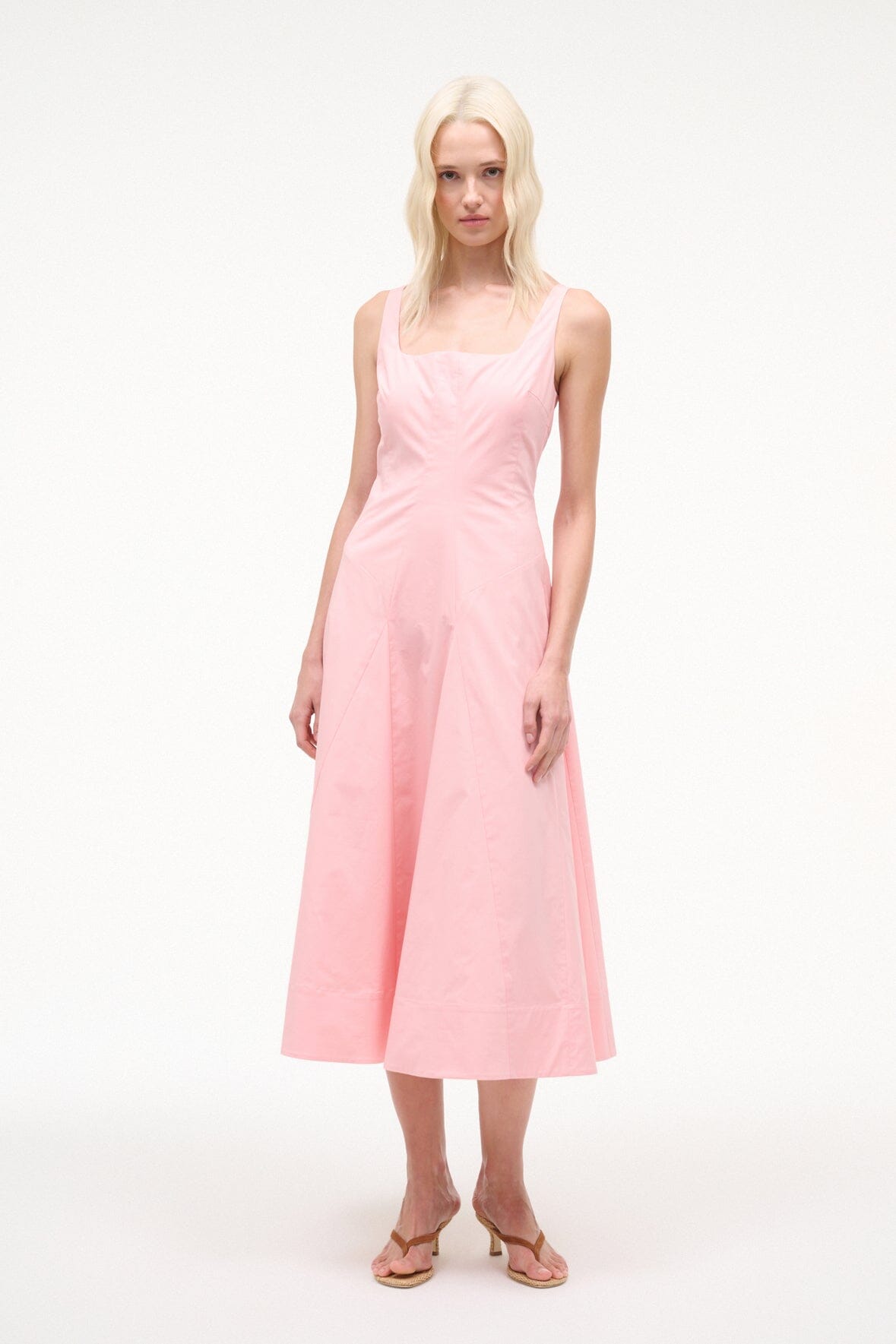 Willow Dress Tulip | STAUD Smart Buy