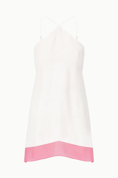 Oro Linen Dress Blush Canyon | STAUD Quality