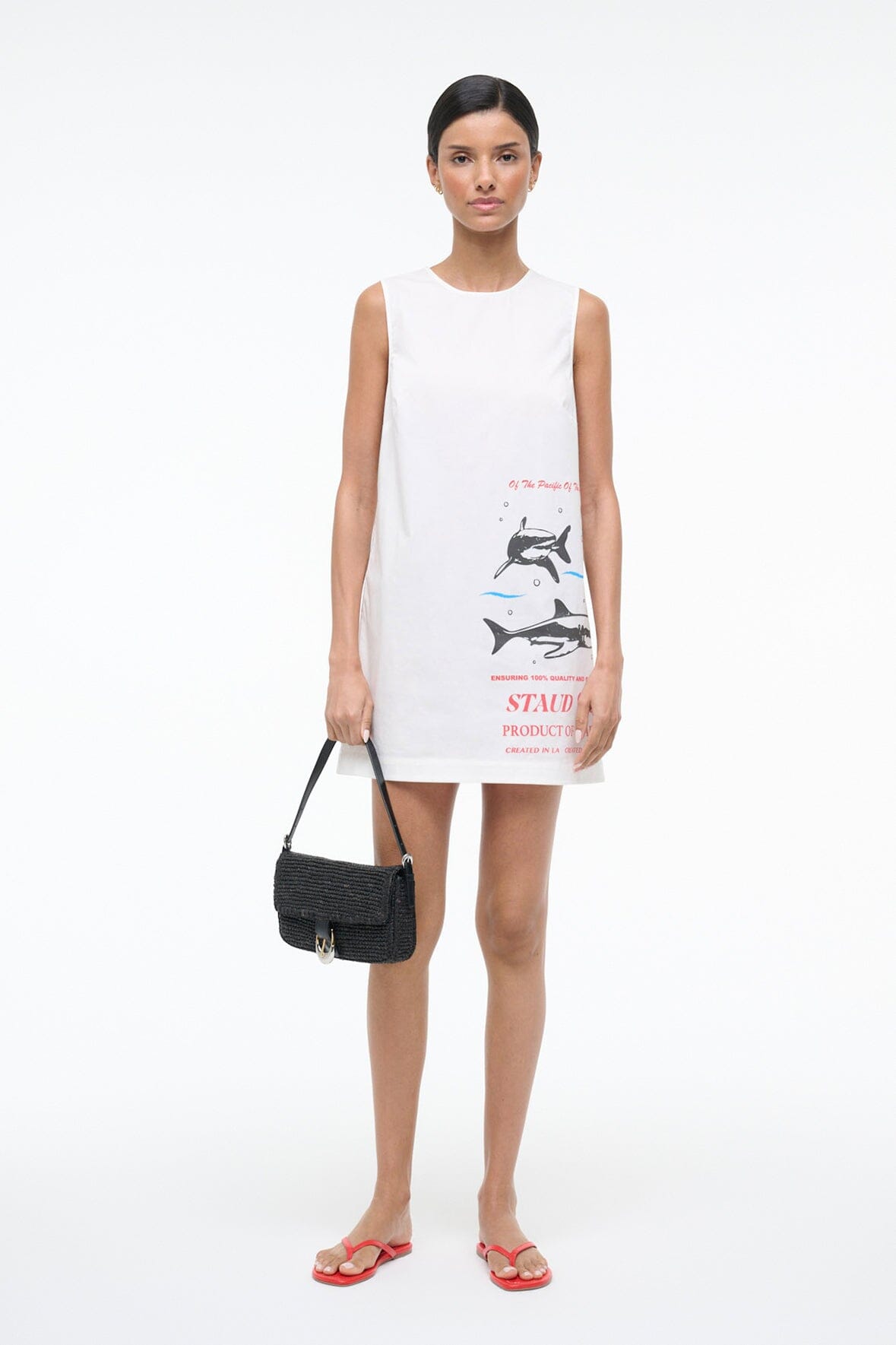Brea Dress Of The Pacific | STAUD New