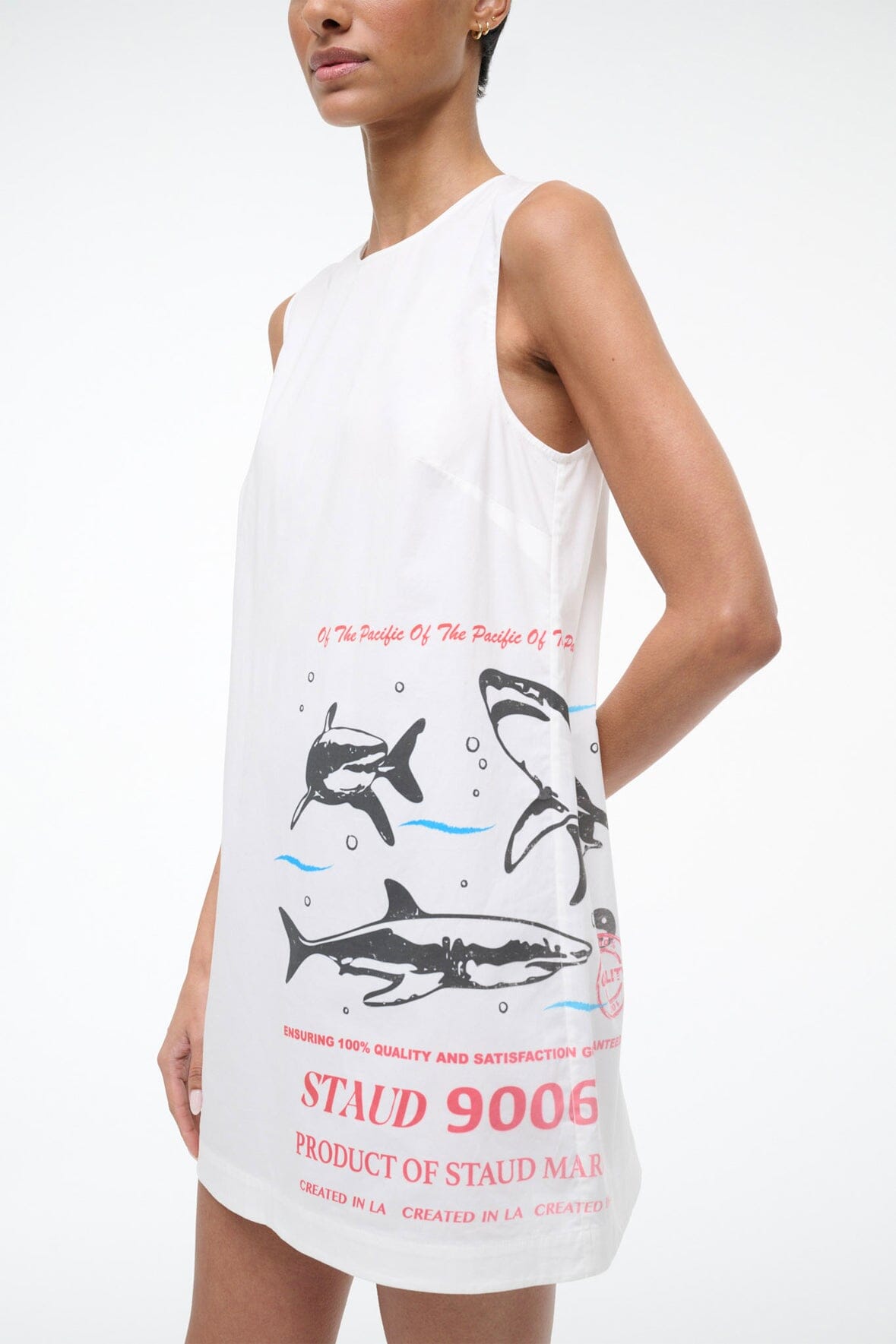 Brea Dress Of The Pacific | STAUD New