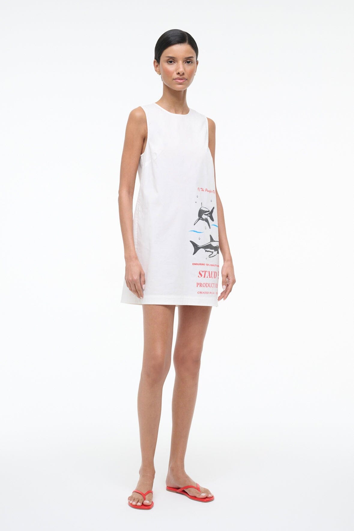 Brea Dress Of The Pacific | STAUD New