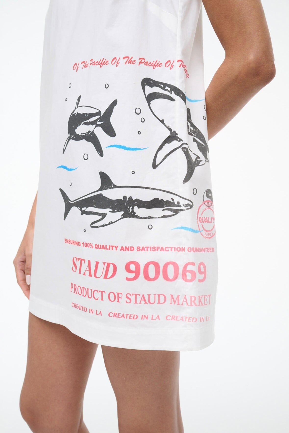 Brea Dress Of The Pacific | STAUD New