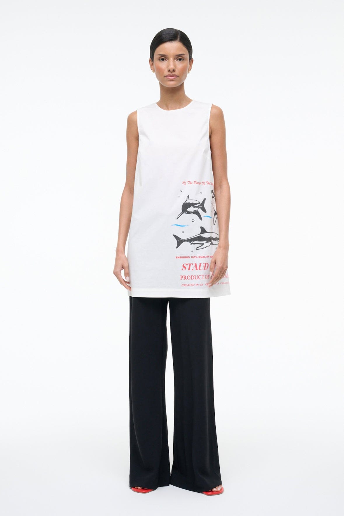 Brea Dress Of The Pacific | STAUD New