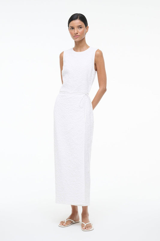 Nema Dress White | STAUD Great Value