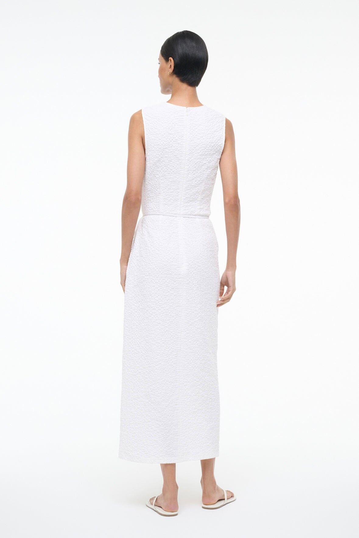 Nema Dress White | STAUD Great Value