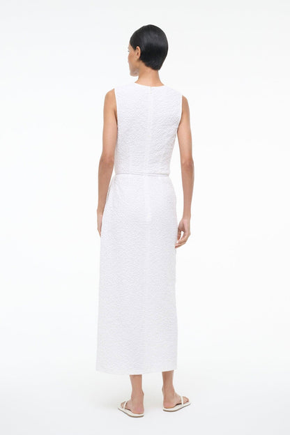 Nema Dress White | STAUD Great Value