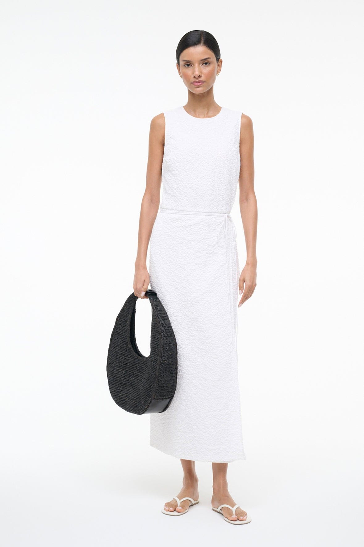 Nema Dress White | STAUD Great Value