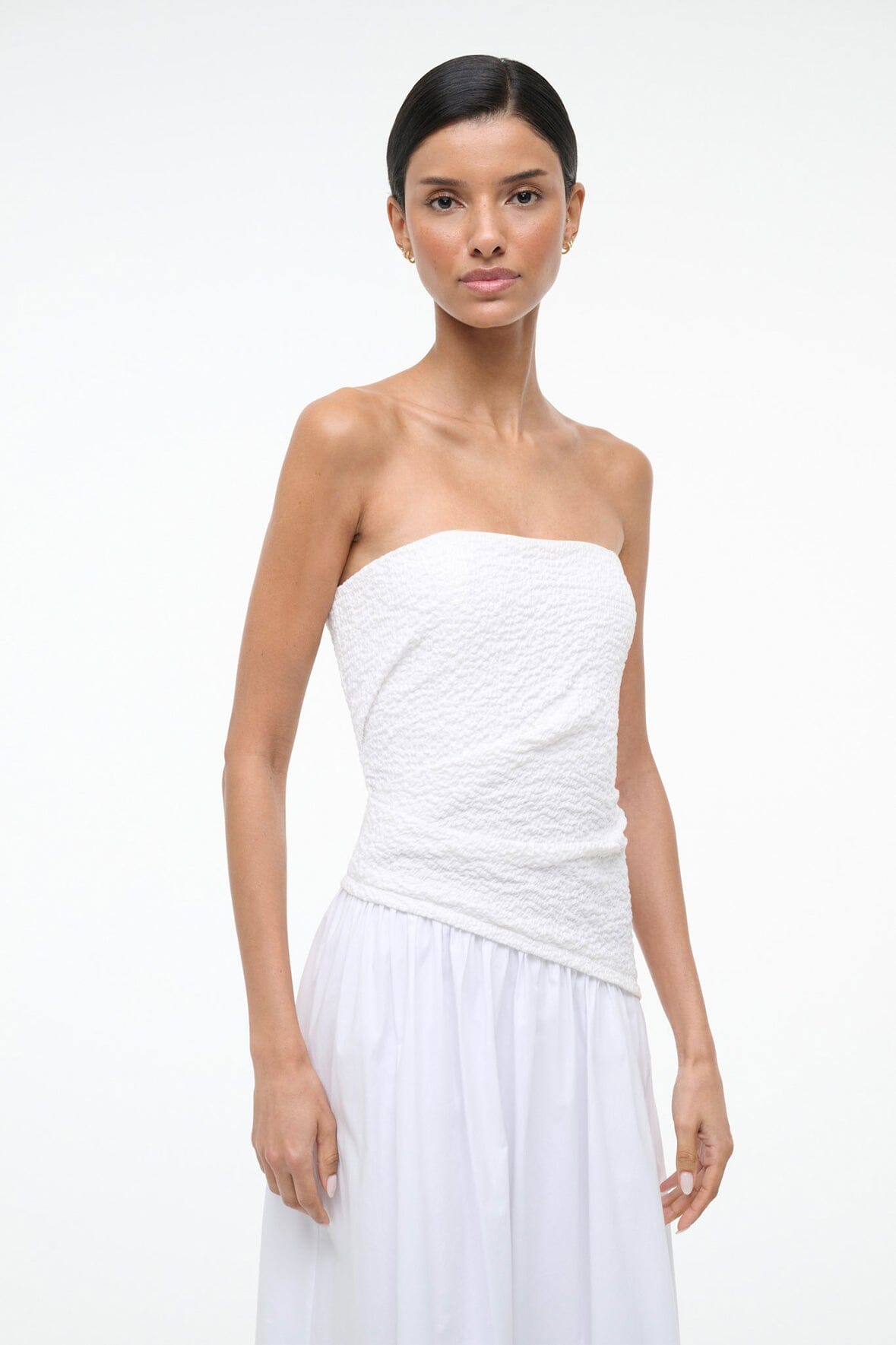 Nia Dress White | STAUD Recommended