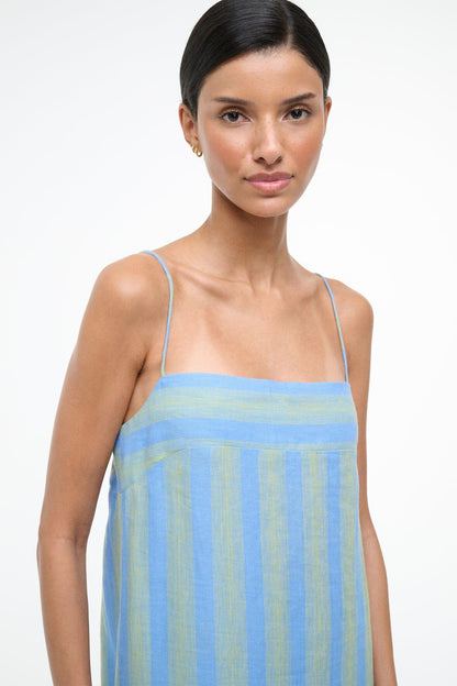 Laura Linen Dress Seaport Stripe | STAUD Hot Sale