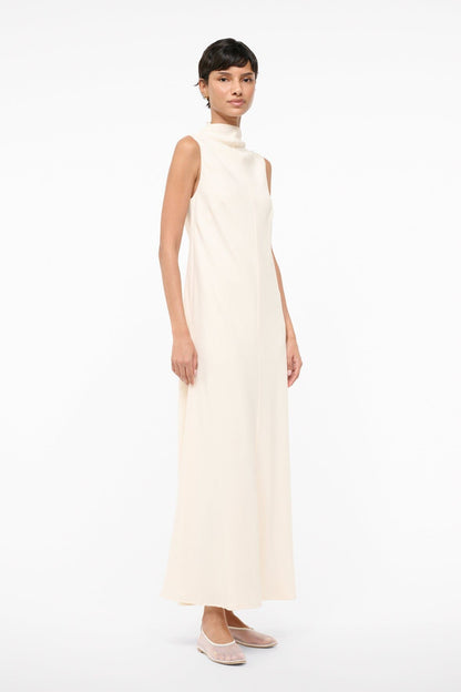 Araya Dress Ivory | STAUD Recommended