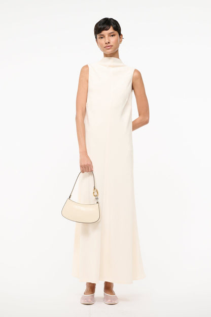 Araya Dress Ivory | STAUD Recommended