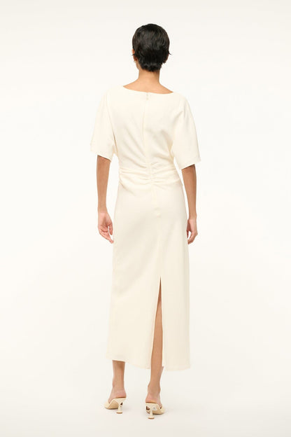 Amelie Dress Ivory | STAUD Exclusive