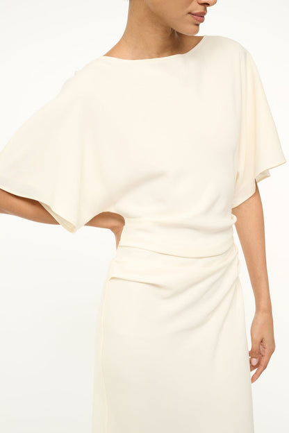 Amelie Dress Ivory | STAUD Exclusive