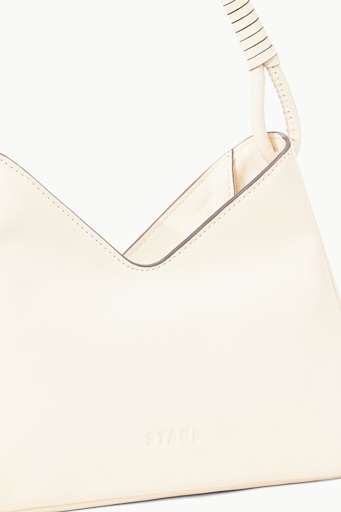 Valerie Shoulder Bag - Cream | STAUD Sale