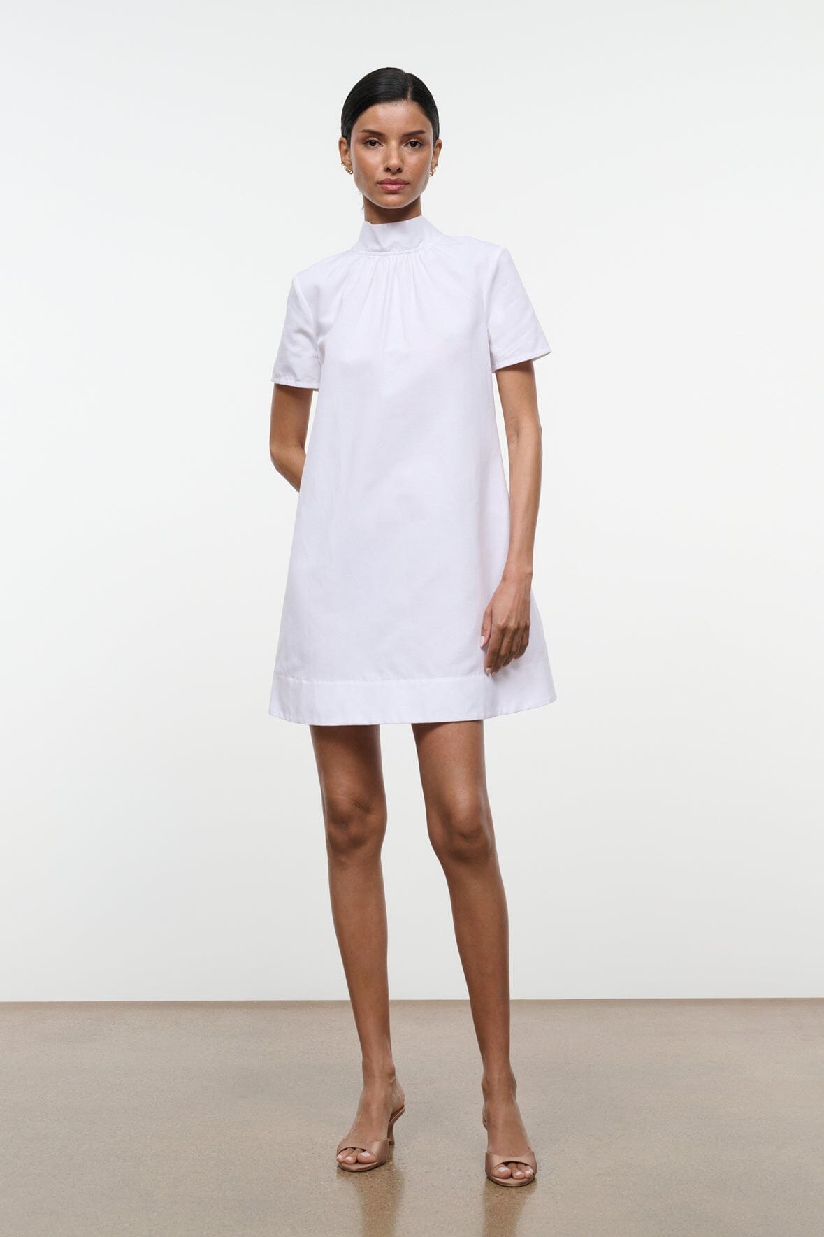 Mini Ilana Dress White | STAUD Featured