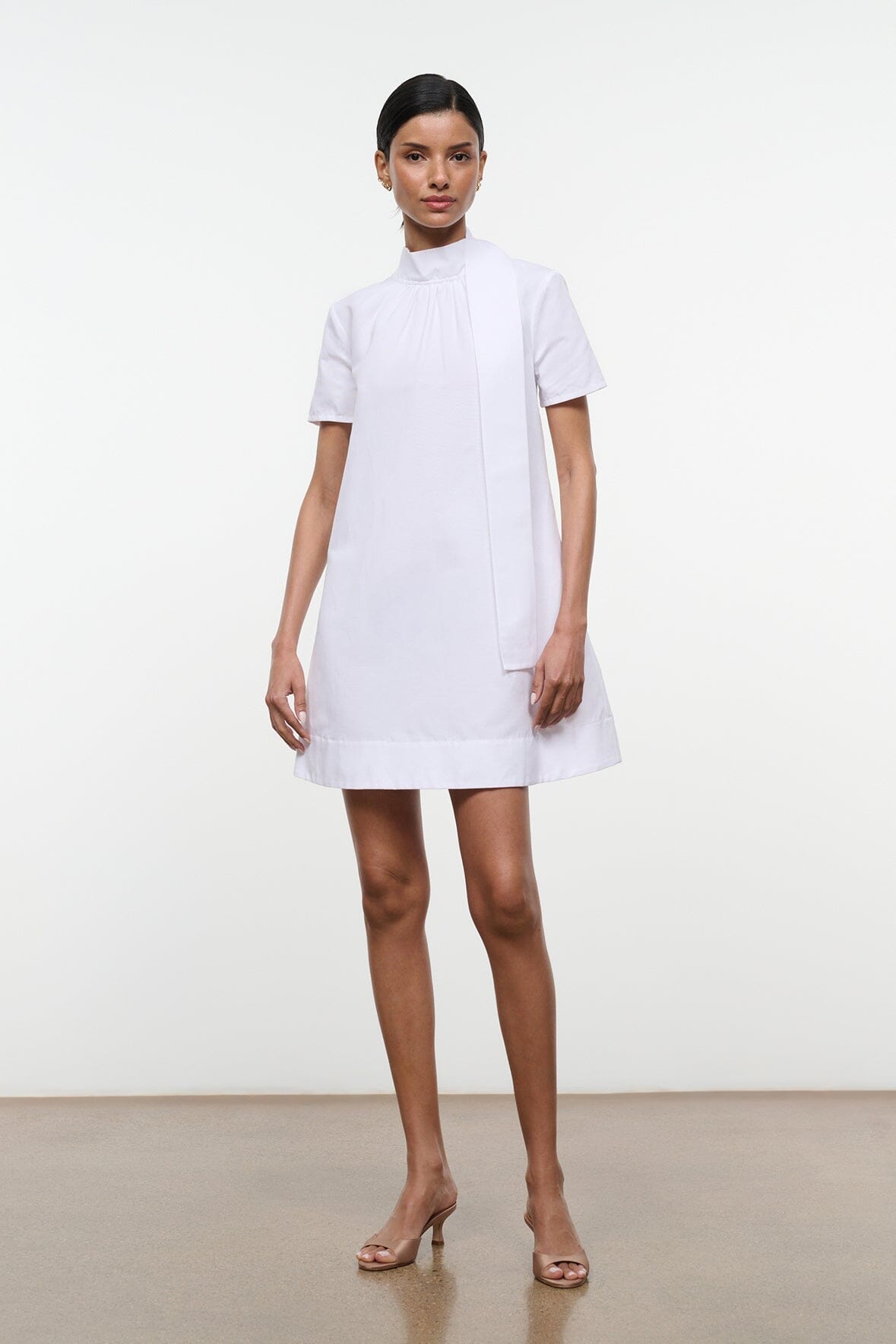 Mini Ilana Dress White | STAUD Featured