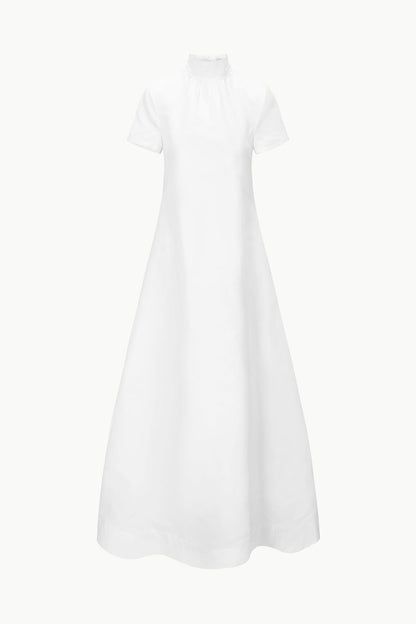 Ilana Dress White | STAUD Essential