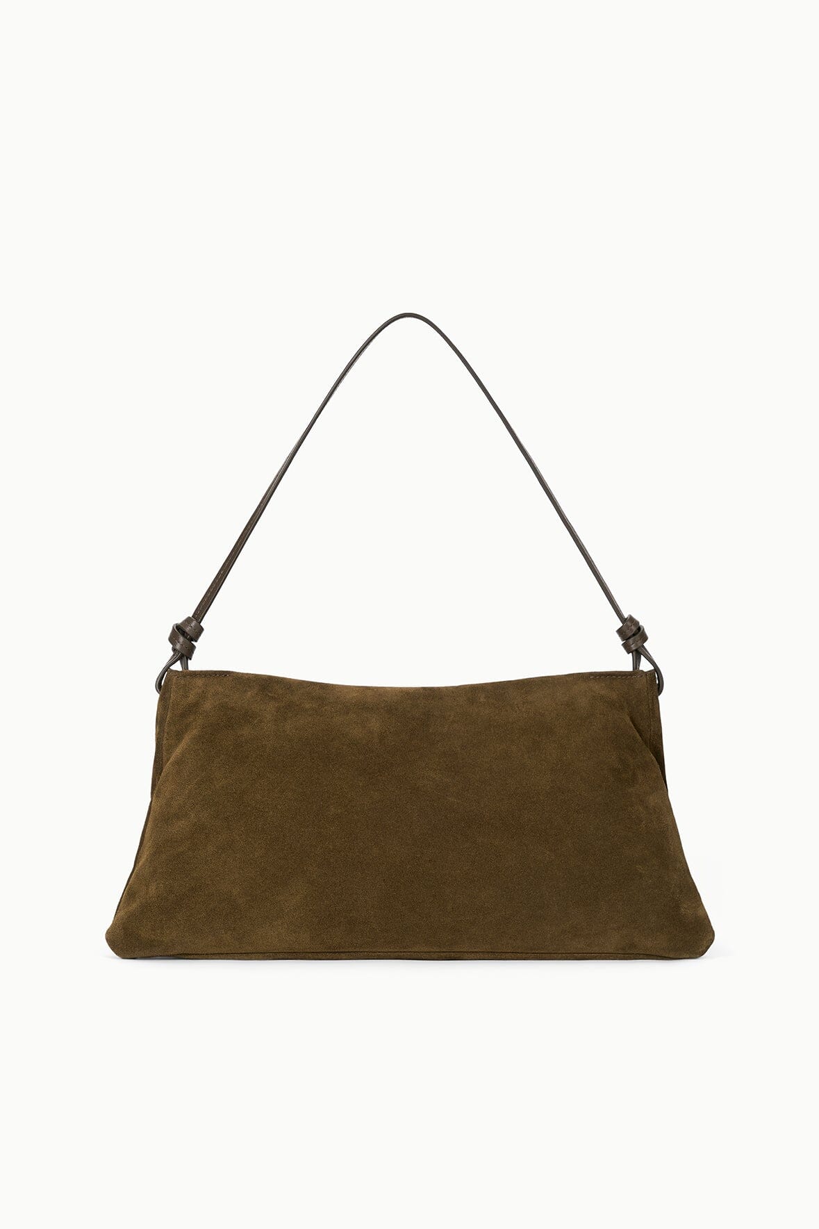 Wally Shoulder Bag Truffle Suede | STAUD Latest