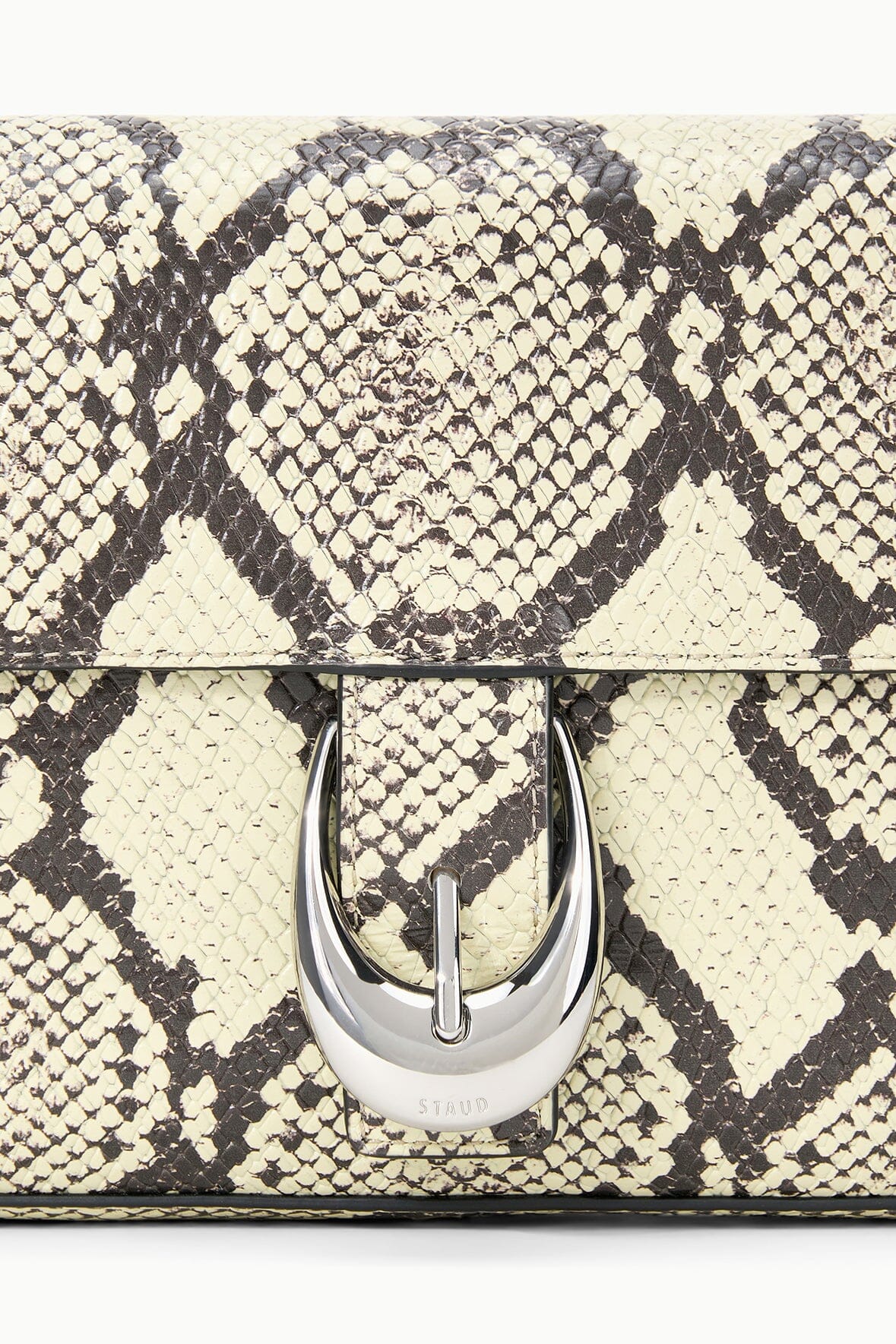 Harlow Bag White Snake | STAUD Top Pick