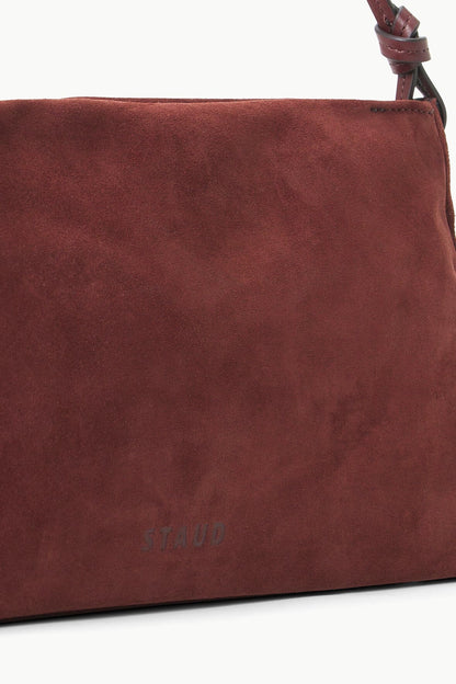 Wally Shoulder Bag Mahogany | STAUD Trusted