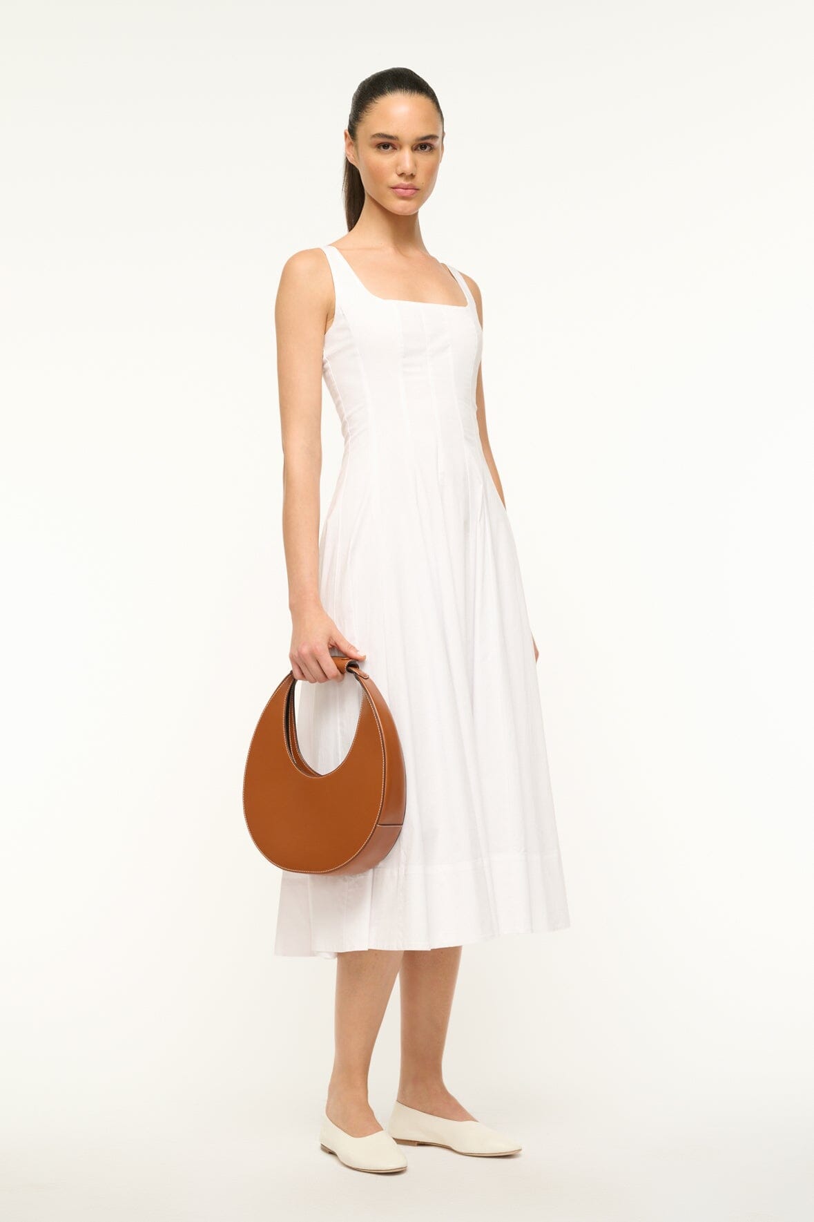 Moon Bag - Saddle | STAUD Classic